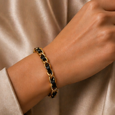 Noir Chain Bracelet