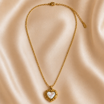 Dual Pearl Heart