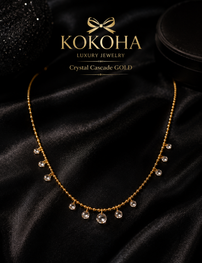 Crystal Cascade GOLD by  KOKONA